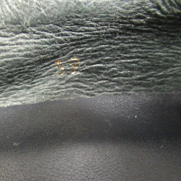 Georgina Goodman Leather Front Knot Kitten Heel Sandals Made in Spain - Picture 4 of 11